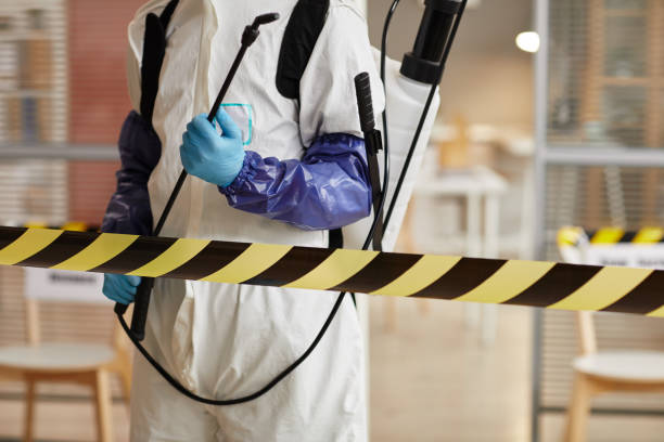 Professional Biohazard technician working in Huntington, NY